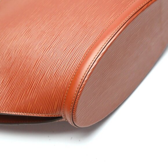 LOUIS VUITTON Brown Leather Tote Bag - Picture 6 of 16